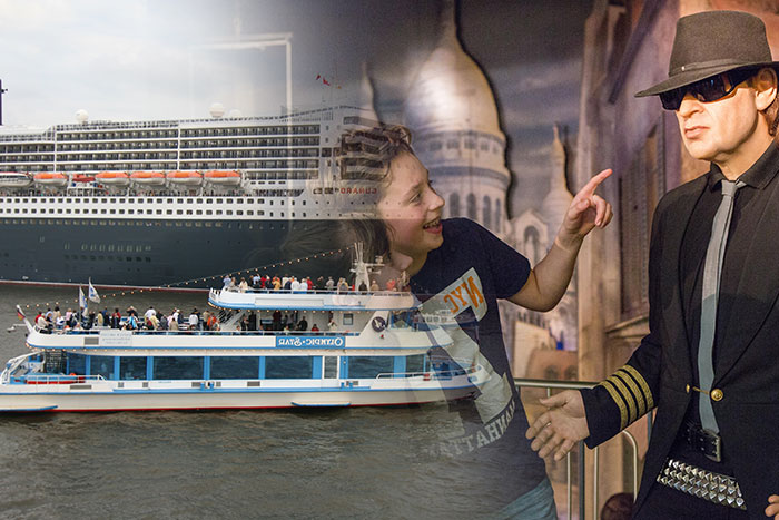 hafenrundfahrt - 1 stunde hafenrundfahrt panoptikum - Hafenrundfahrt und Panoptikum