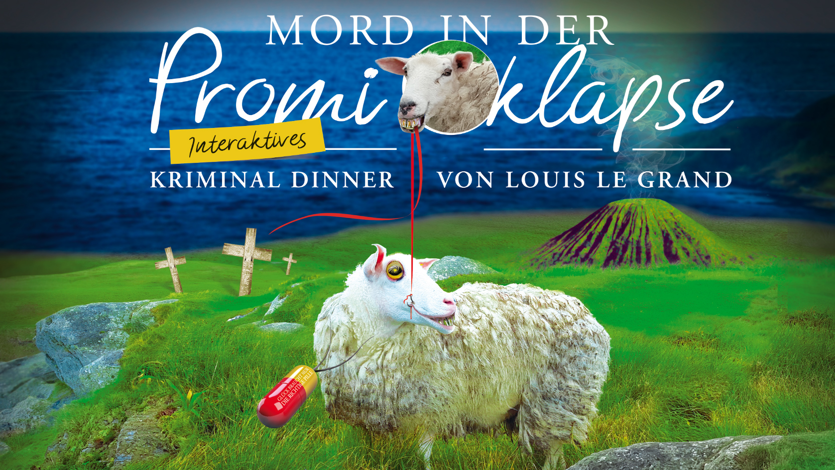 [object object] - Visual quer PK 16zu9 - Kriminal Dinner – Mord in der Promiklapse große silvester-feier - Visual quer PK 16zu9 - Große Silvester-Feier