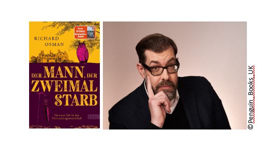 [object object] - Richard Osmann Foto und Cover 5 - Ermittlungen an Bord mit Richard Osman große silvester-feier - Richard Osmann Foto und Cover 5 - Große Silvester-Feier