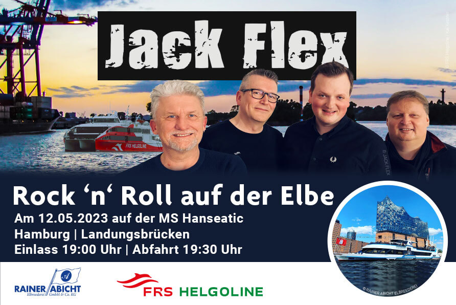 [object object] - Jack FlexInstagram web - Jack Flex – Rock ’n‘ Roll auf der Elbe [object object] - Jack FlexInstagram web - Großes Grünkohlfest mit DIE MELKER